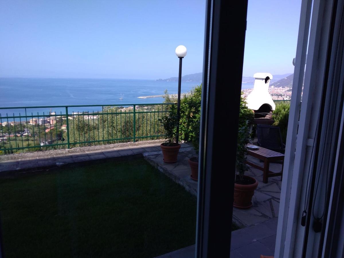 Sarina House Ocean View Villa Lavagna Bagian luar foto